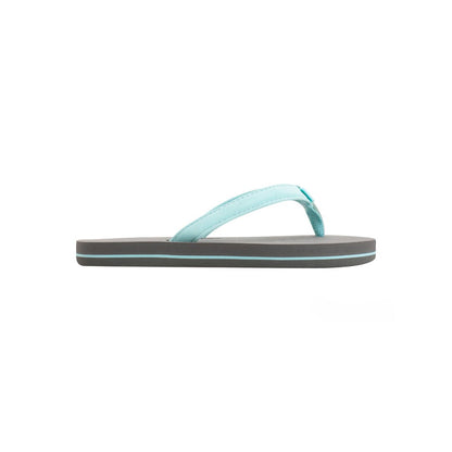 Rainbow Sandals Kid's Toddler - Grombow Aqua Blue Flipflop