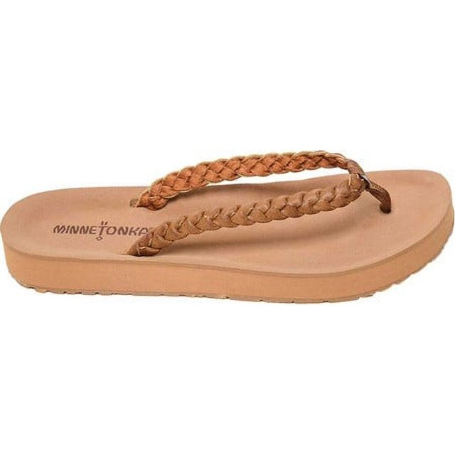 Minnetonka Hallie Tan 75001 Women's Flip Flop