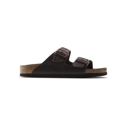 Birkenstock Arizona Soft Footbed – Habana Oiled Leather Sandals