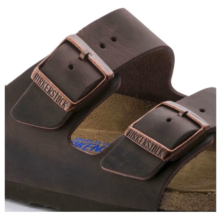 Birkenstock Arizona Soft Footbed – Habana Oiled Leather Sandals