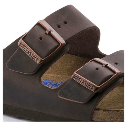 Birkenstock Arizona Soft Footbed – Habana Oiled Leather Sandals