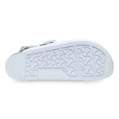 Birkenstock Tokio Pro White Leather Clog Sandal – Unisex Professional Slip-Resistant Work Shoe with Soft Footbed and Adjustable Backstrap