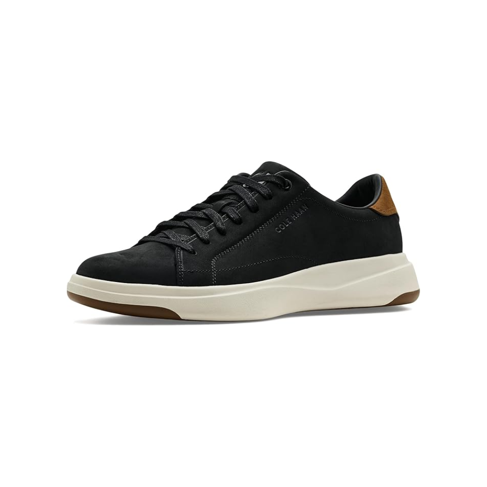 Cole Haan Men's GrandPrø Tennis 2.0 Sneakers - Black/British Tan/Ivory