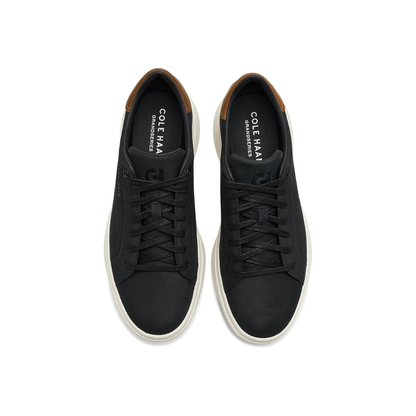 Cole Haan Men's GrandPrø Tennis 2.0 Sneakers - Black/British Tan/Ivory