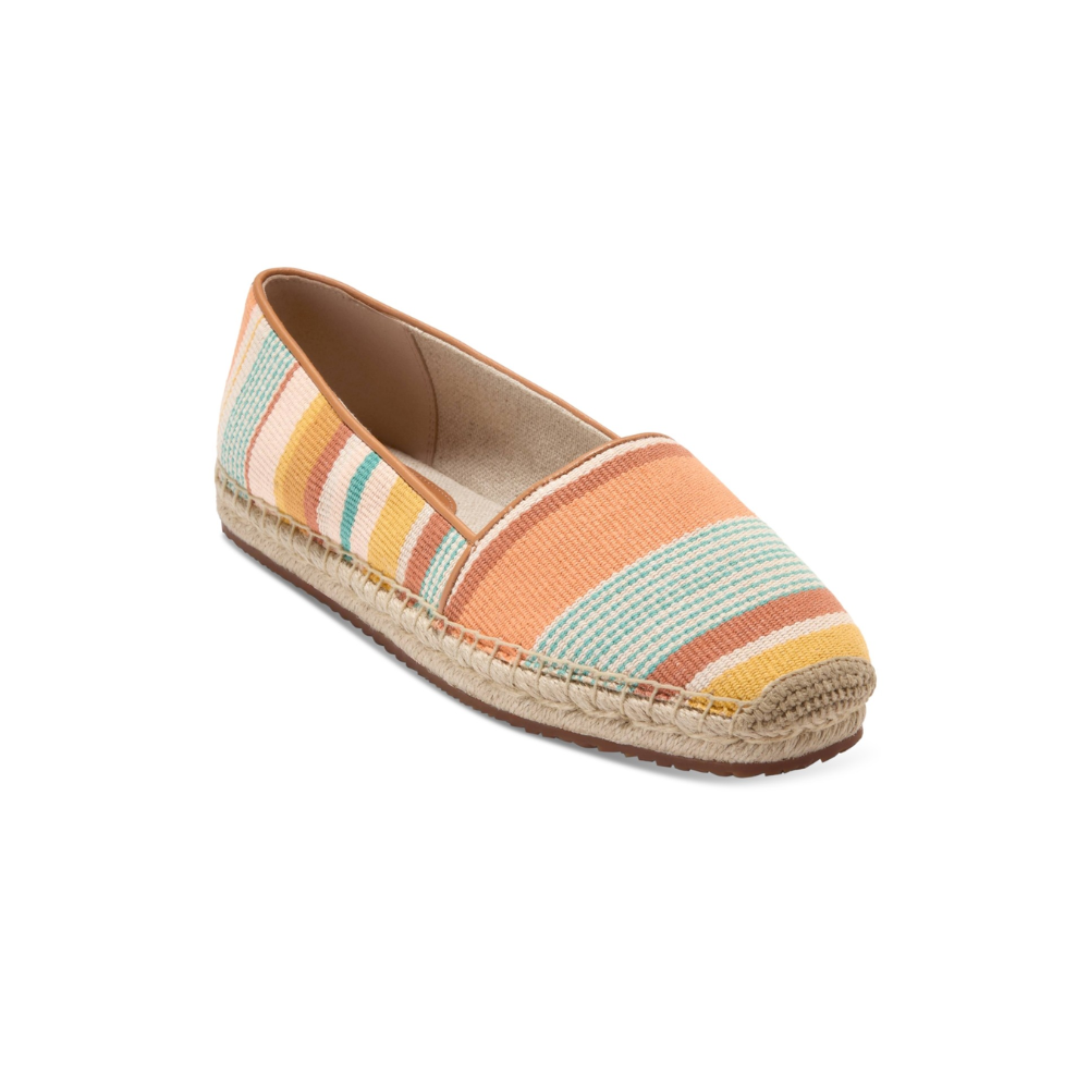 Cole Haan Women’s Cloudfeel Keely A-Line Espadrilles – Riviera Striped Canvas