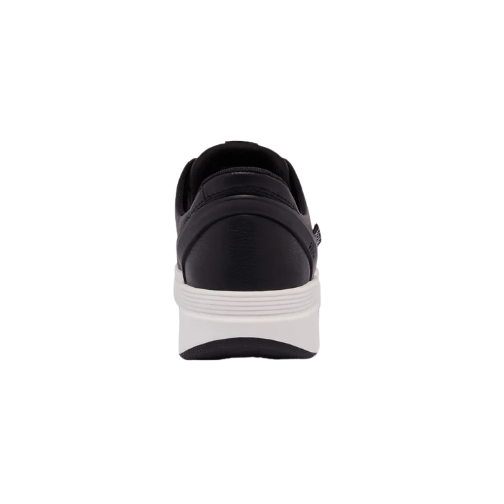 Kizik Sydney Women's Hands-Free Lightweight Leather Sneaker - Black