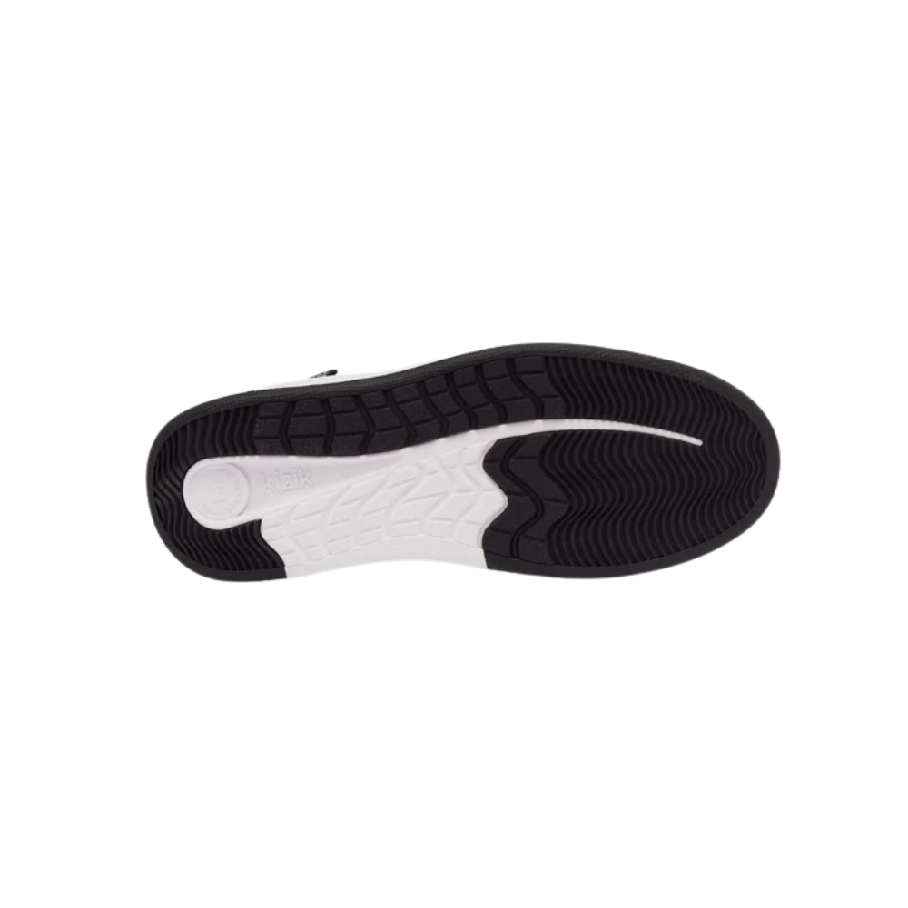 Kizik Sydney Women's Hands-Free Lightweight Leather Sneaker - Black