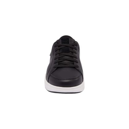 Kizik Sydney Women's Hands-Free Lightweight Leather Sneaker - Black