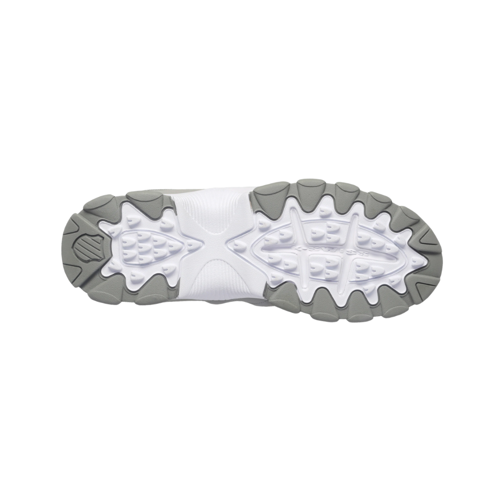 K-Swiss Men's ST 329 CMF Leather Sneaker Neutral/Gray/Silver