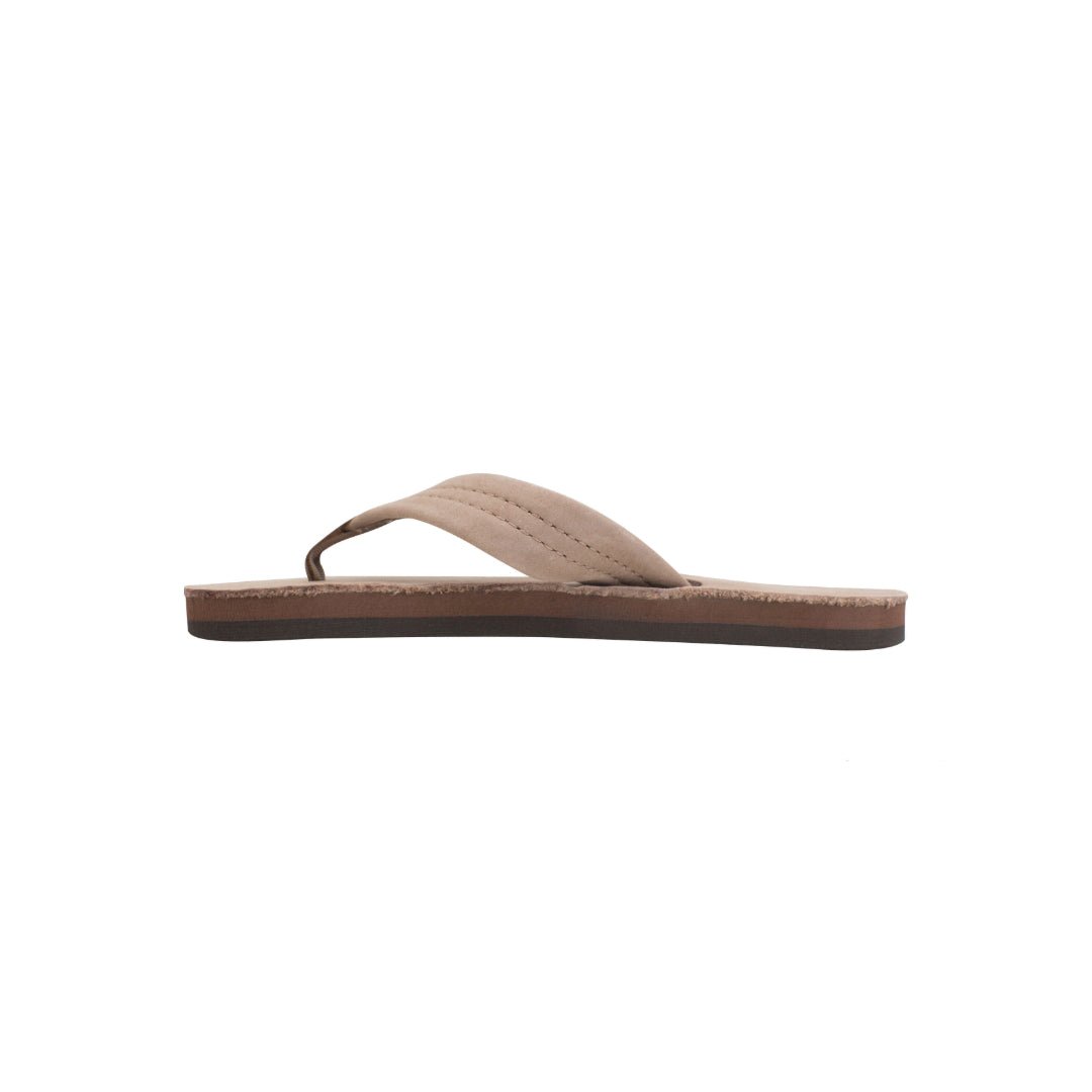 Rainbow Kids Premier Leather 1" Strap Dark Brown Sandal 101LTS DBRWN