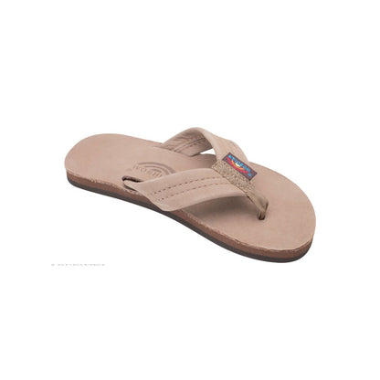 Rainbow Kids Premier Leather 1" Strap Dark Brown Sandal 101LTS DBRWN