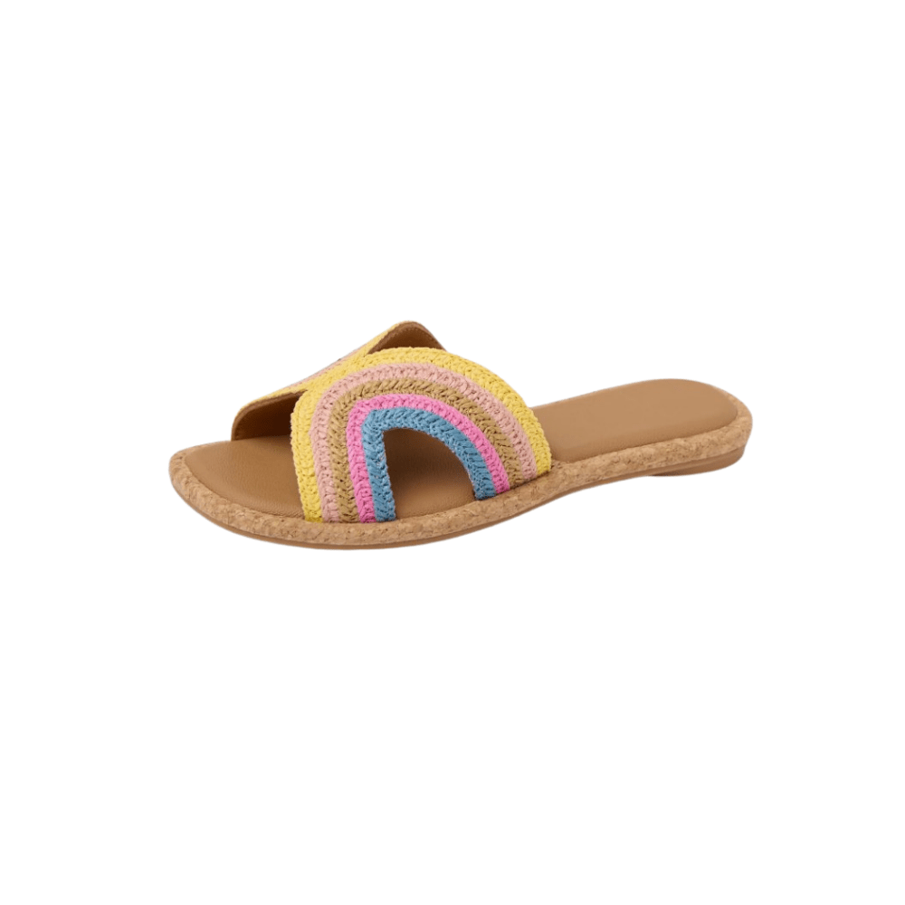 Reef Women’s Willow Paisley Woven Slide Sandal - Sunset (CJ8573)