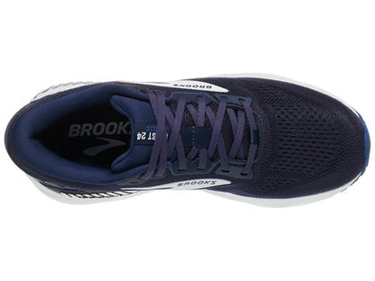 Brooks Men's Ariel GTS 24 Running Shoes Peacoat/True Navy/White