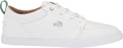 Lacoste BAYLISS 119 Men's  Shoes Leather Sneakers 37CMA007321G WHITE