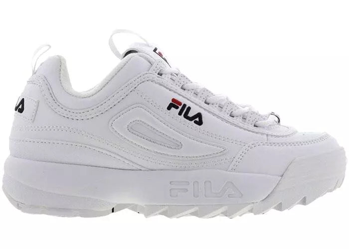 Fila Disruptor II Grade School Shoes White FW02945-111