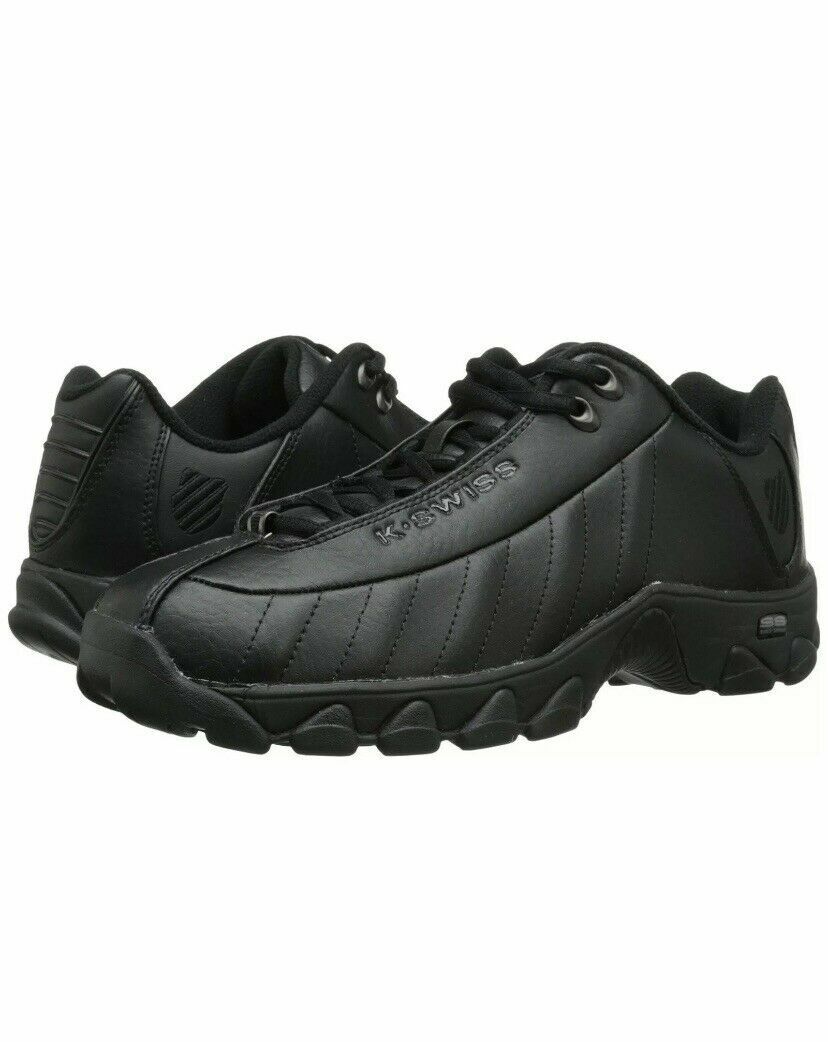 K-Swiss ST329 Men CMF Training 03426-008 Black Leather