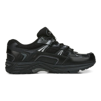 Vionic Walker Classic -Walking Shoes -Black Leather