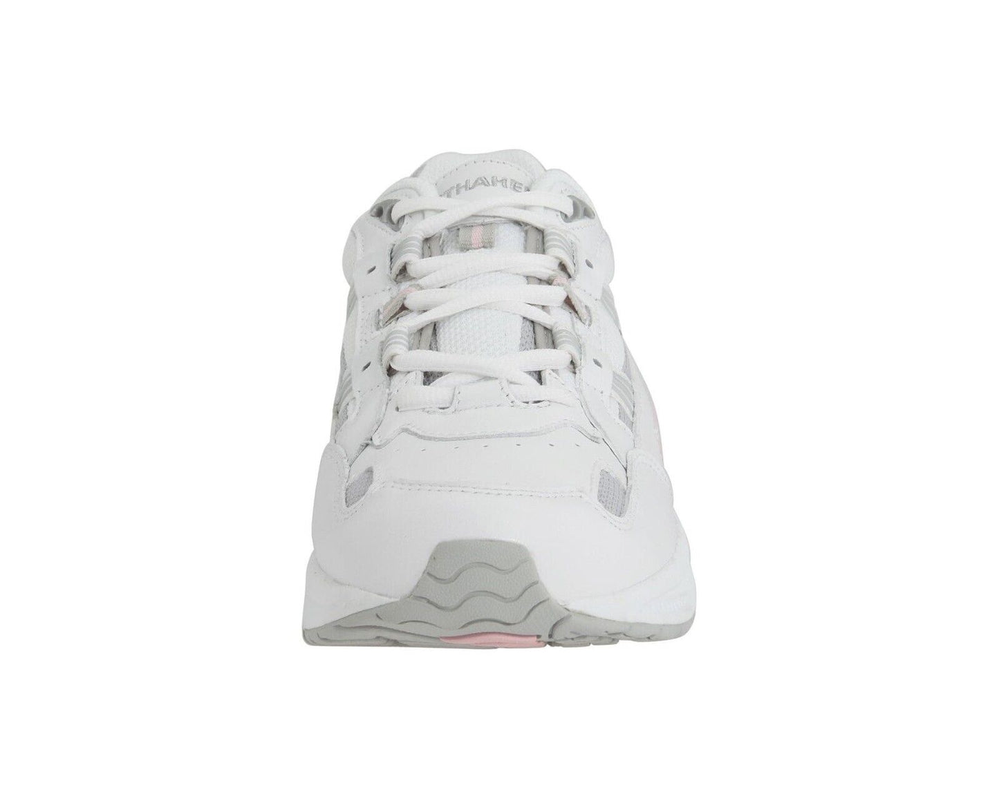 Vionic 23WALKER Classic -Walking Shoes -White/Pink Leather