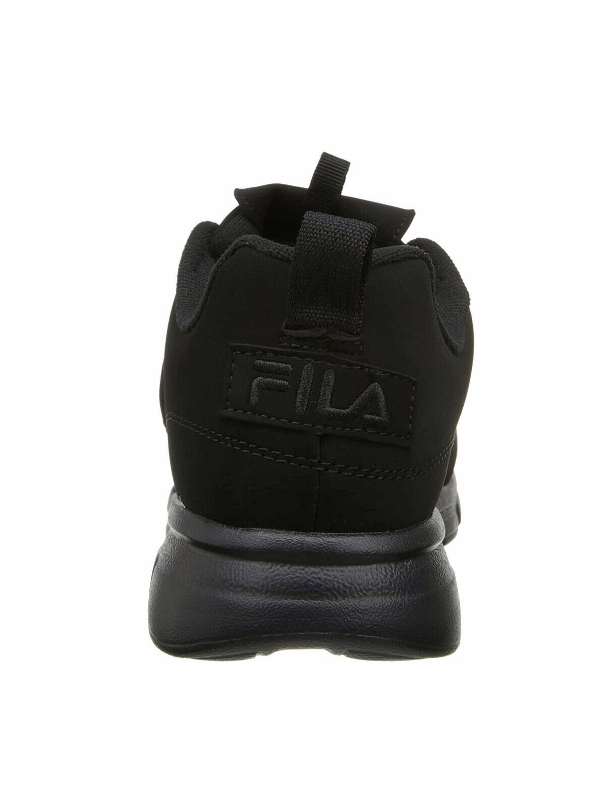 FILA Disruptor SE Men Shoes Nubuck Black Black Sneakers