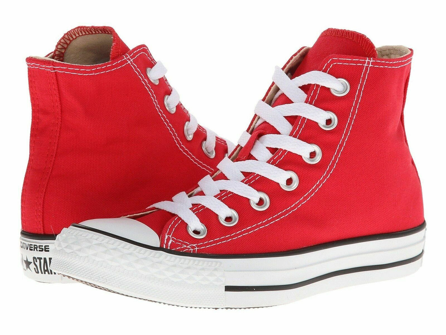 Converse All Star Chuck Taylor Hi Top Red Canvas Men's Women's Shoes M9621