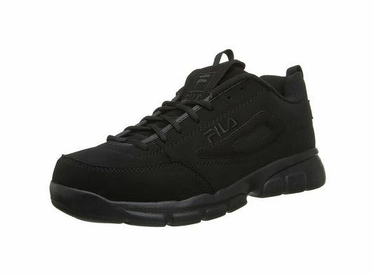 FILA Disruptor SE Men Shoes Nubuck Black Black Sneakers
