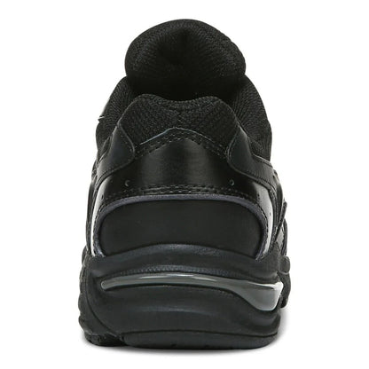 Vionic Walker Classic -Walking Shoes -Black Leather