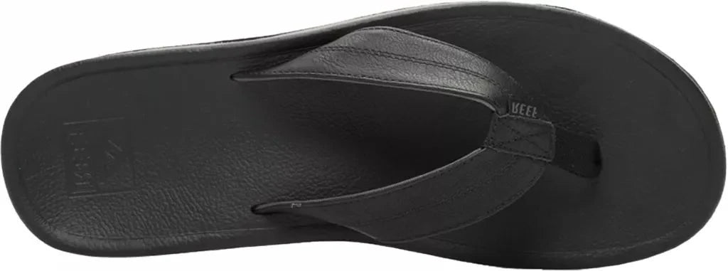 Reef Journeyer Black Gray Men's FlipFlop Thong Sandal