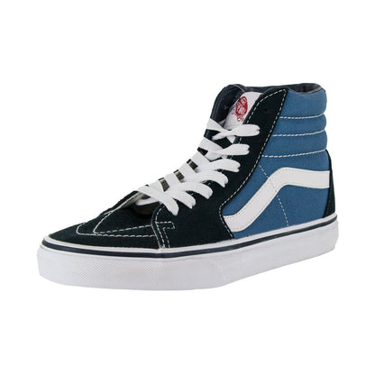 Vans "Sk8-Hi" Sneakers (Navy) Men's Canvas Suede Skateboard High-Top Shoes