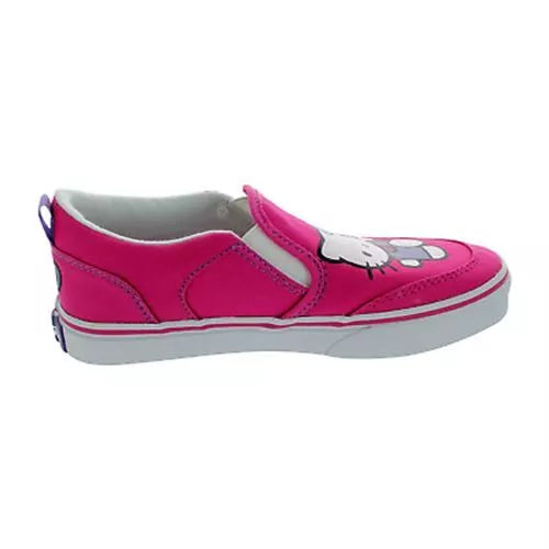 Vans Hello Kitty Asher Magenta / White Girl's Shoes VN-0DFU738