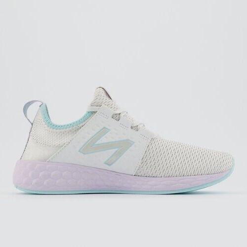New Balance Women's Fresh Foam Cruzv1 Reissue Grey/Purple/Blue