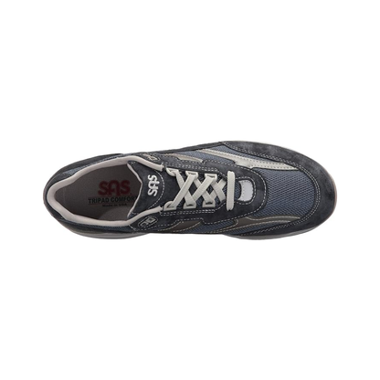 SAS Journey Mesh Men's Lace Up Sneaker, Blue 6E Wide