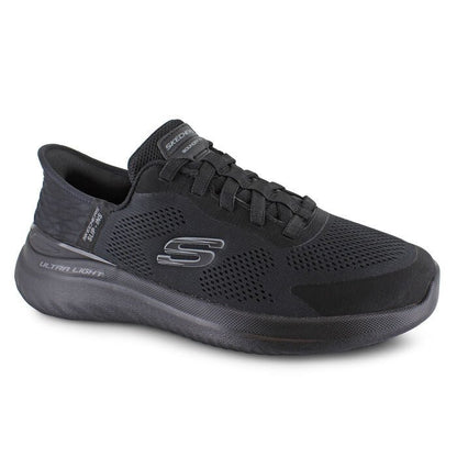 Skechers Men's Slip-ins: Bounder 2.0 - Emerged Black Sneaker 232459W