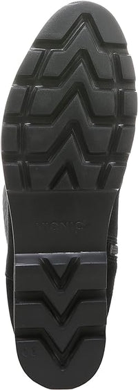 Vionic Women's Gwen Tall Black Suede Waterproof Boots – Orthotic Support, Winter Fashion