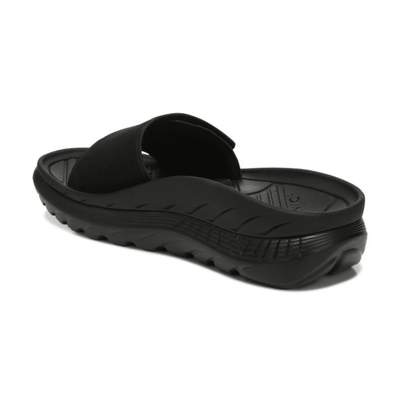 Vionic Women's Rejuvenate Recovery Sandal - Black/Black