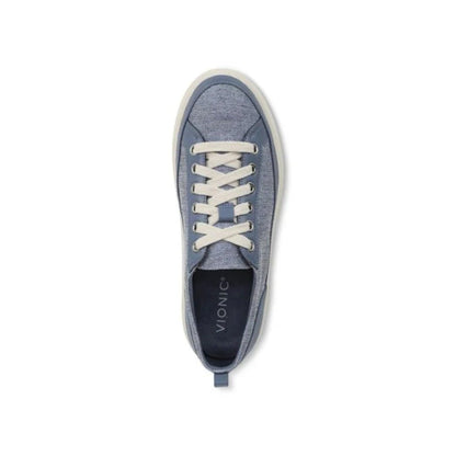 Vionic Women's Winny Pacific Blue Canvas Sneaker