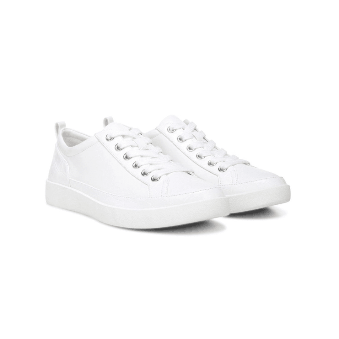 Vionic Women's Winny Leather Sneaker - White