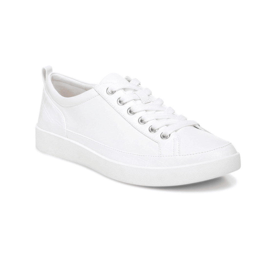 Vionic Women's Winny Leather Sneaker - White