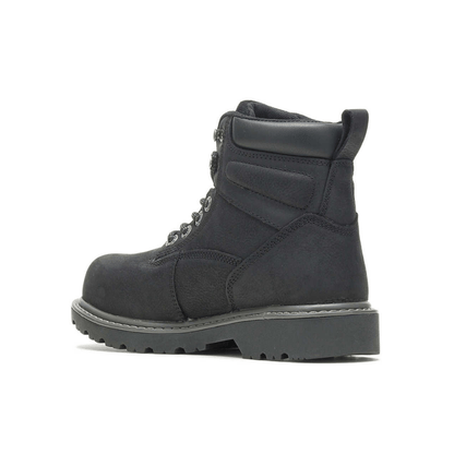 Wolverine Women's Floorhand Black Steel-Toe 6" Work Boot W201153