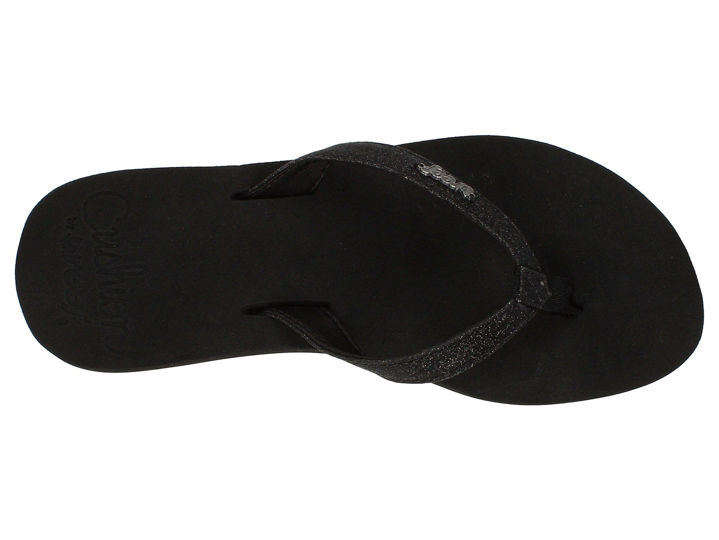 Reef Women's Flip Flop Sandals Star Cushion Black