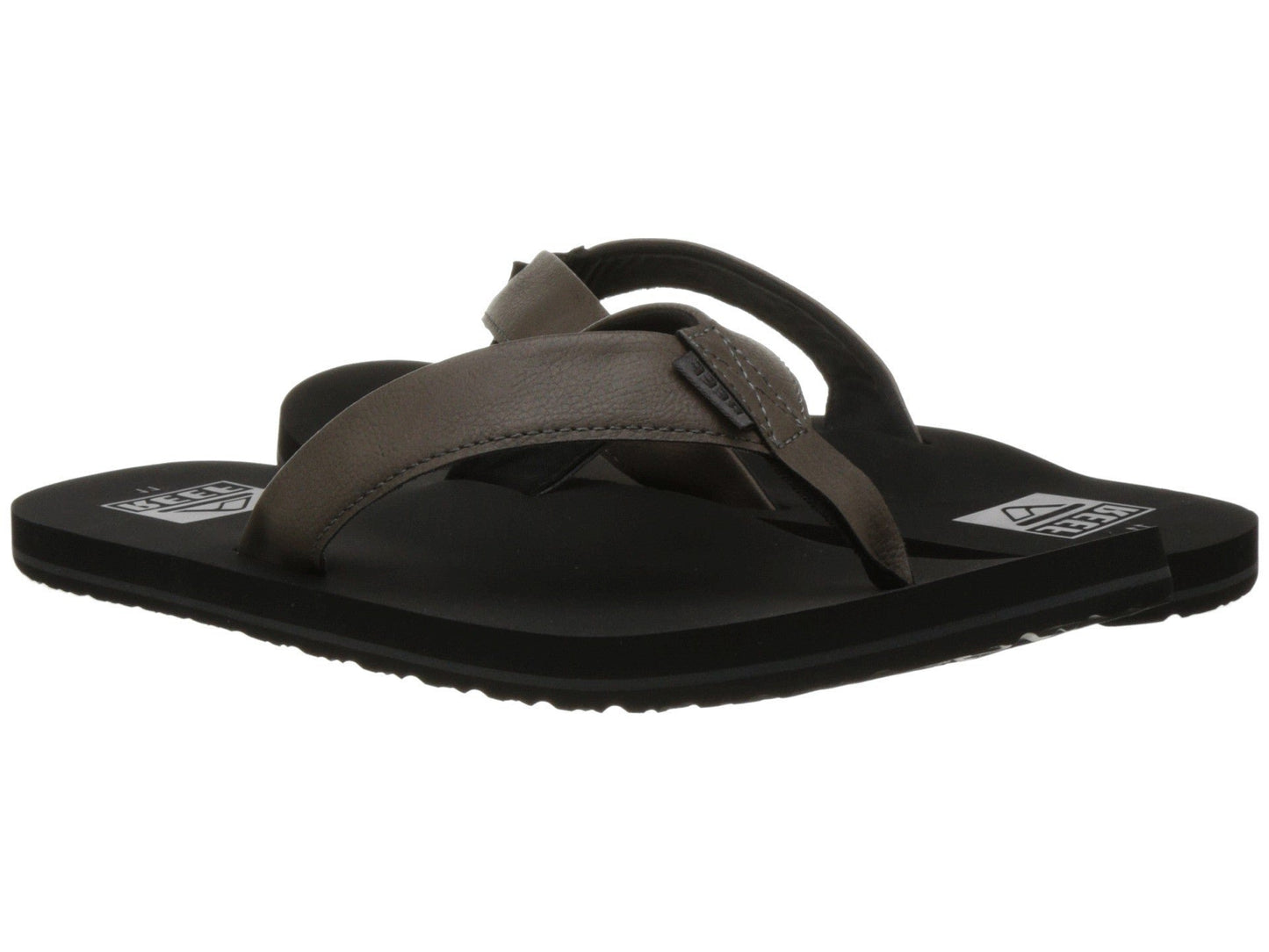 Reef Men's Size Grey TwinPin 2915 Sandals Flip Flops NEW!!!
