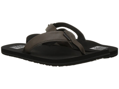 Reef Men's Size Grey TwinPin 2915 Sandals Flip Flops NEW!!!