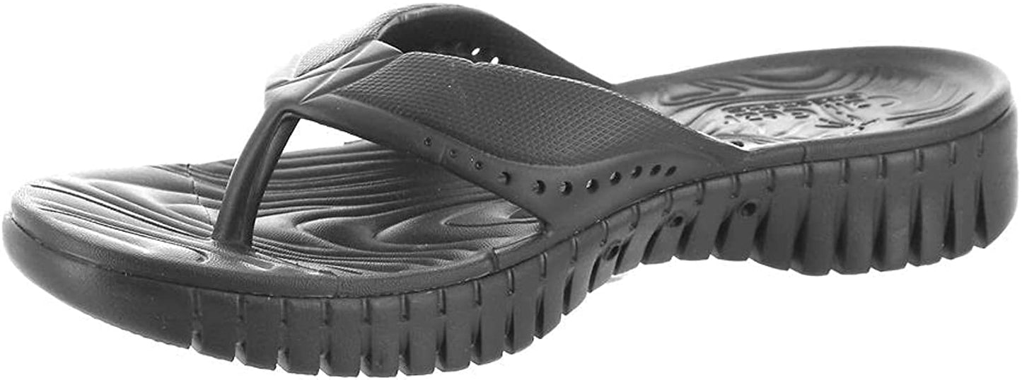 Skechers GOwalk Smart Mahalo Women’s Sandal – 111115 Black | Slip-On Comfort Sandals with Stretch Fit Upper, Ultra Go Cushioning, Arch Support, Lightweight, Machine Washable Walking Shoe