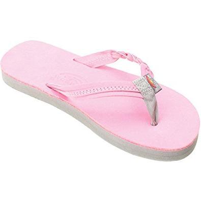 Rainbow Flirty Braidy Toddler & Kids Size Pink/Grey Sandals 101LTSFB