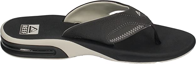 Reef Men's Leather Fanning  Bottle Opener Sandal - RF002026