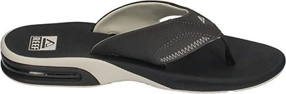 Reef Men's Leather Fanning  Bottle Opener Sandal - RF002026