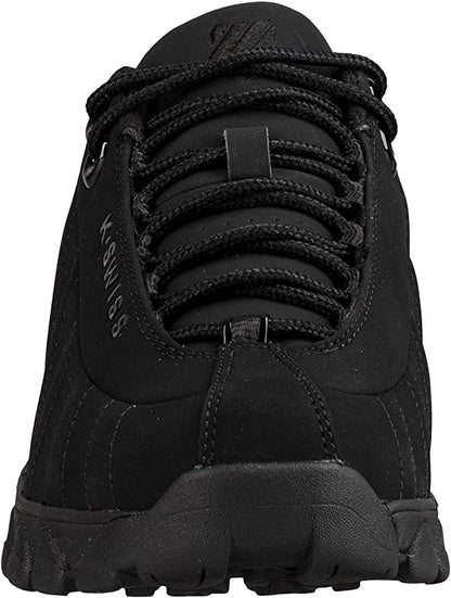 K-Swiss ST329 Men's Suede Tennis Sneakers - Black/Black 03426098