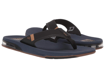 Reef Men's Fanning Bottle Opener Black, Brown, Gray Olive Navy Sandal