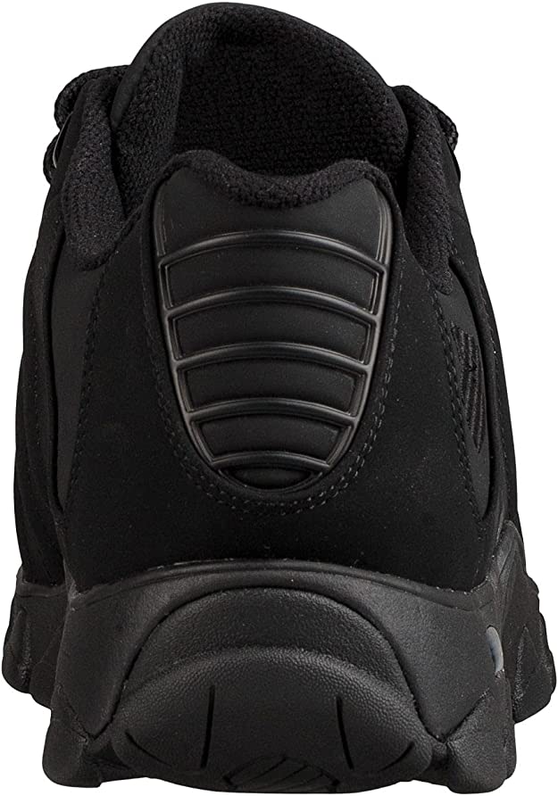 K-Swiss ST329 Men's Suede Tennis Sneakers - Black/Black 03426098