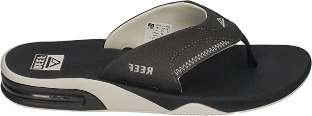 Reef Men's Leather Fanning  Bottle Opener Sandal - RF002026