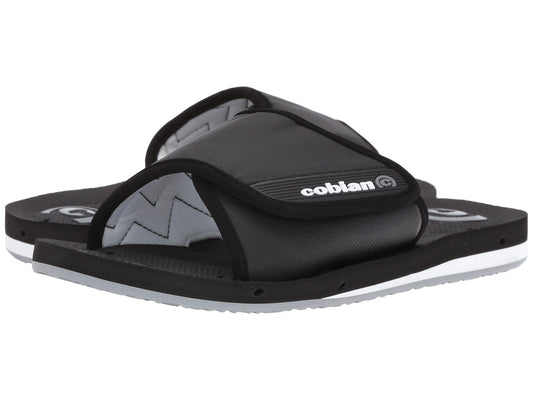 Cobian GTS Draino Black Slide Adjustable Men's Sandal